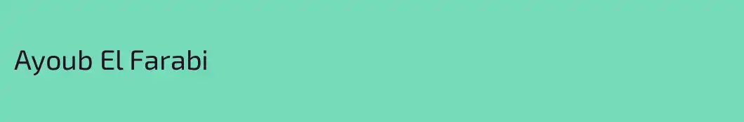 Ayoub El Farabi
